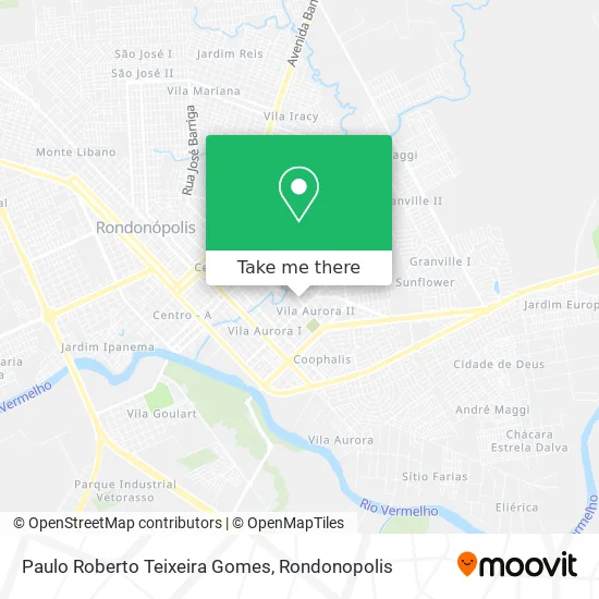 Paulo Roberto Teixeira Gomes map