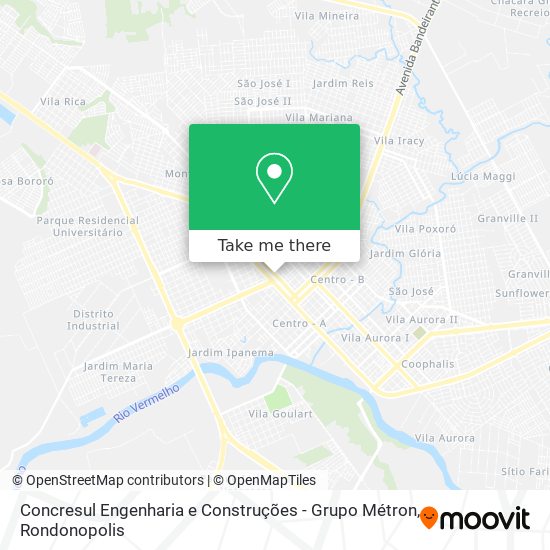 Concresul Engenharia e Construções - Grupo Métron map