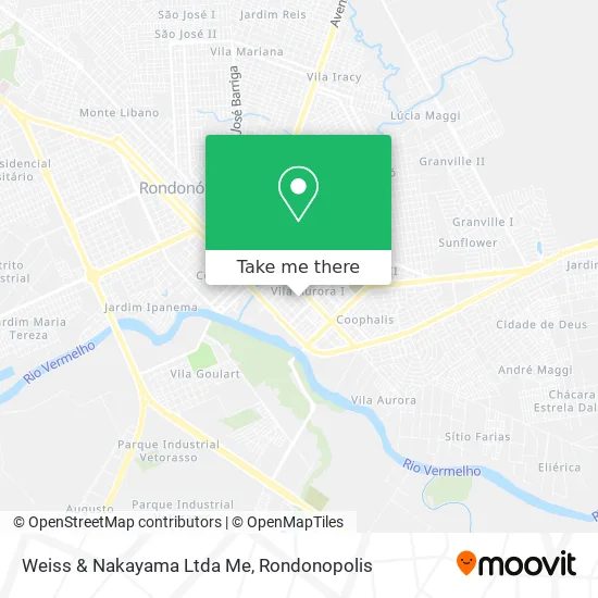 Weiss & Nakayama Ltda Me map