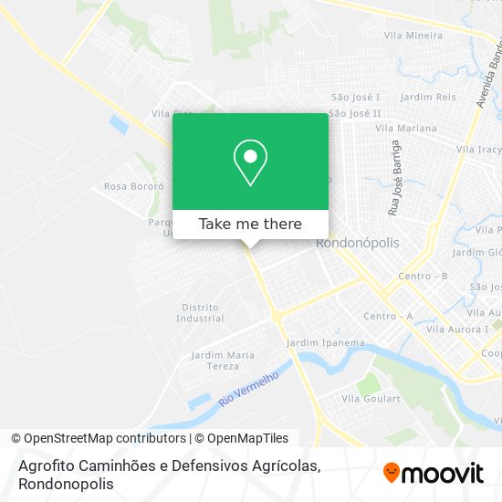 Agrofito Caminhões e Defensivos Agrícolas map