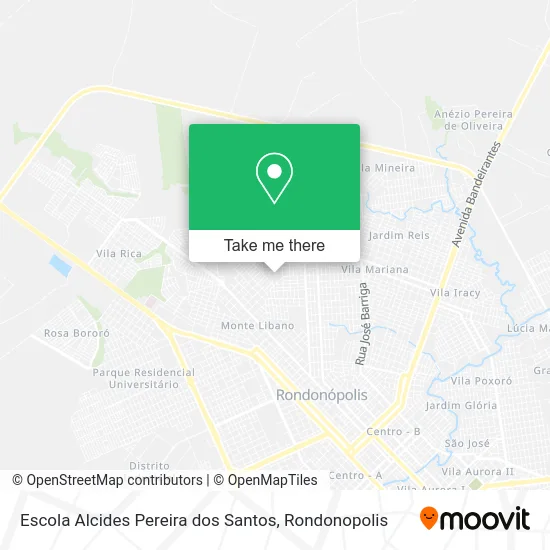 Escola Alcides Pereira dos Santos map