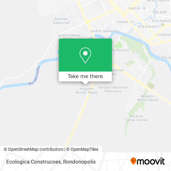 Ecologica Construcoes map