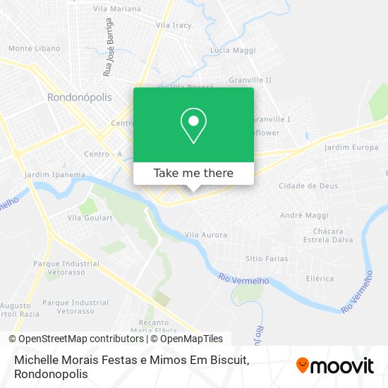 Mapa Michelle Morais Festas e Mimos Em Biscuit