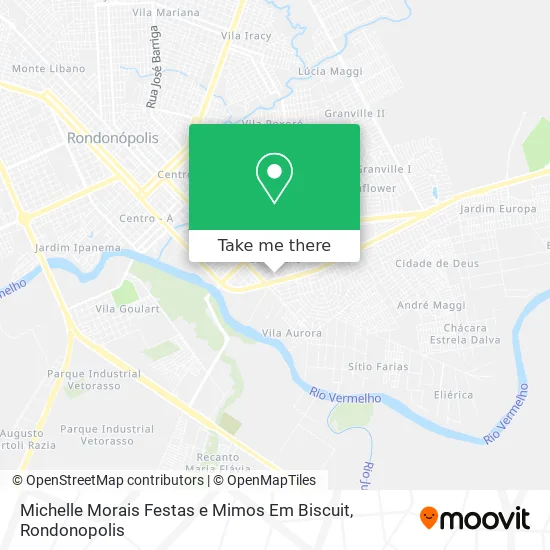 Michelle Morais Festas e Mimos Em Biscuit map