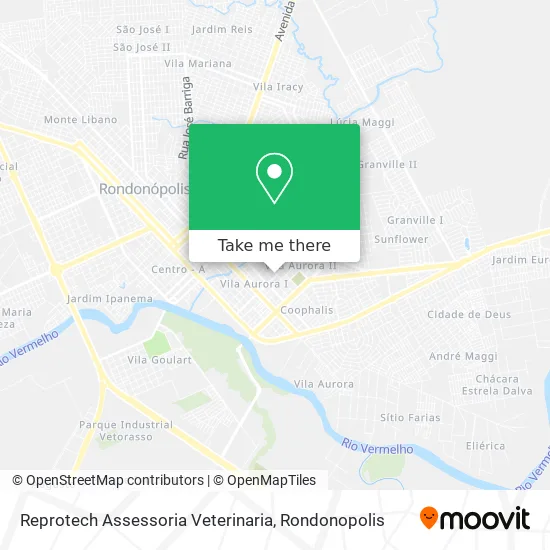 Reprotech Assessoria Veterinaria map