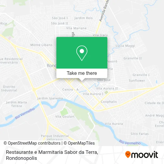 Restaurante e Marmitaria Sabor da Terra map
