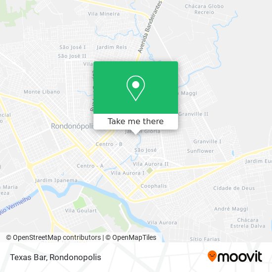 Texas Bar map