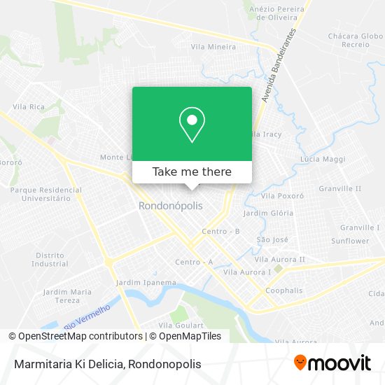 Marmitaria Ki Delicia map