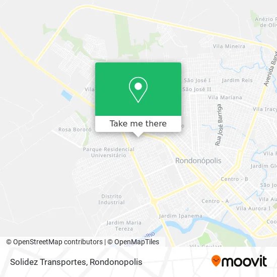 Solidez Transportes map