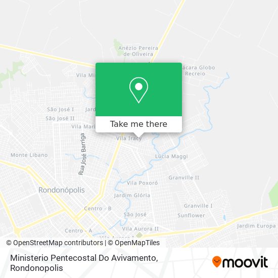 Ministerio Pentecostal Do Avivamento map
