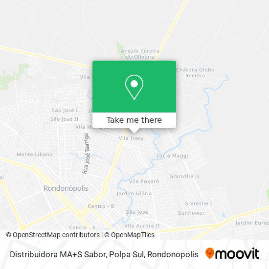Distribuidora MA+S Sabor, Polpa Sul map