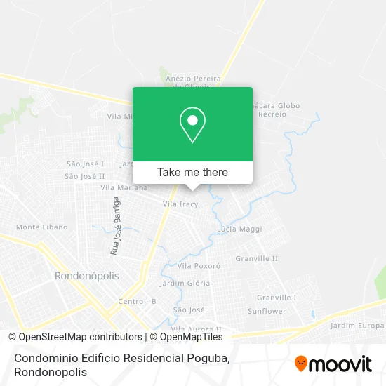 Condominio Edificio Residencial Poguba map