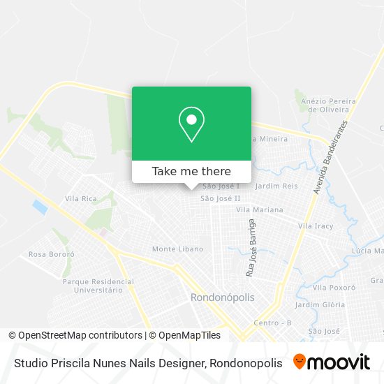 Studio Priscila Nunes Nails Designer map