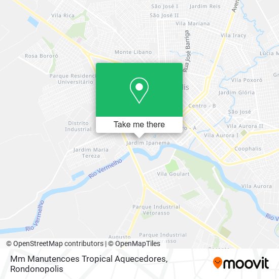 Mm Manutencoes Tropical Aquecedores map