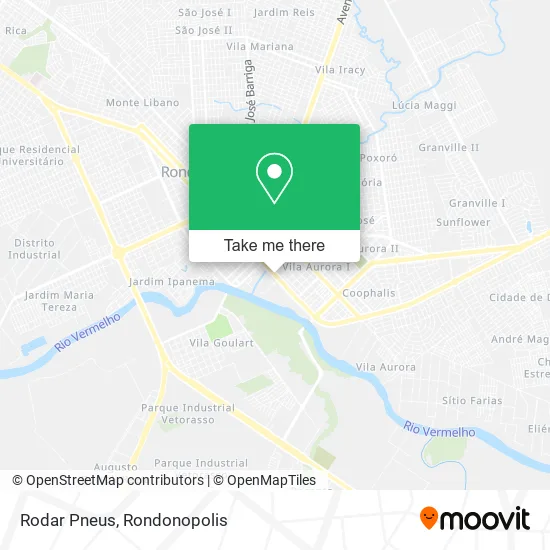 Rodar Pneus map