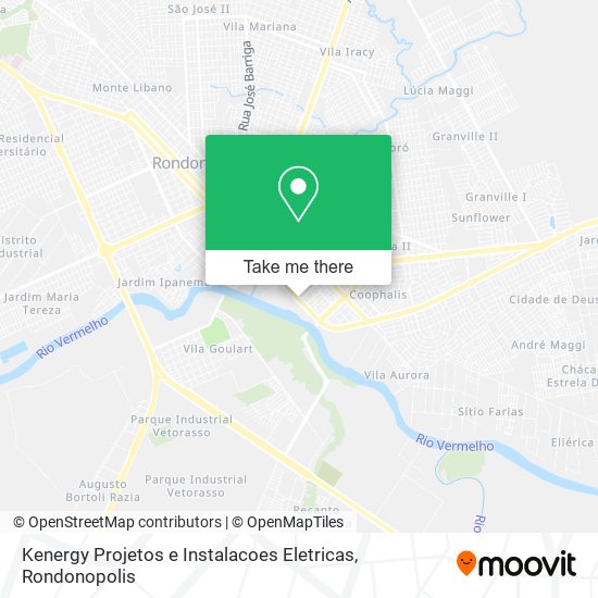 Kenergy Projetos e Instalacoes Eletricas map