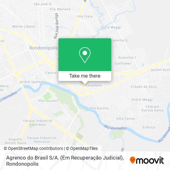 Mapa Agrenco do Brasil S / A. (Em Recuperação Judicial)