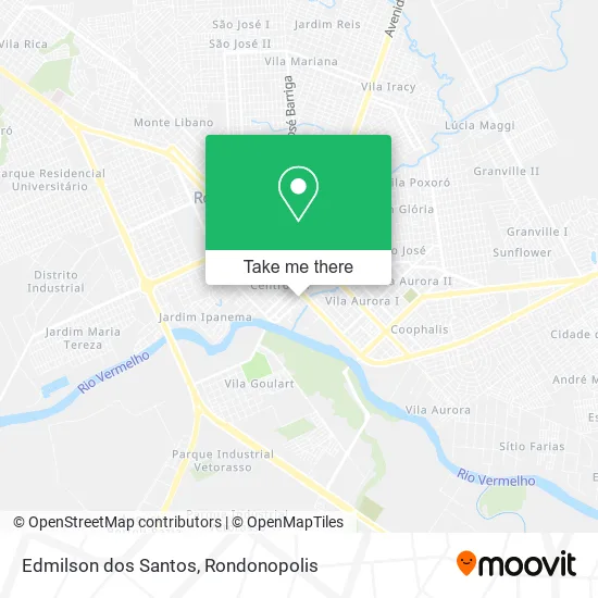 Edmilson dos Santos map
