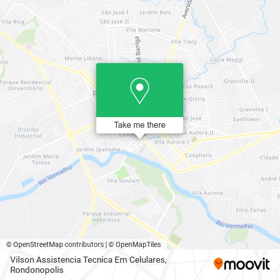 Vilson Assistencia Tecnica Em Celulares map