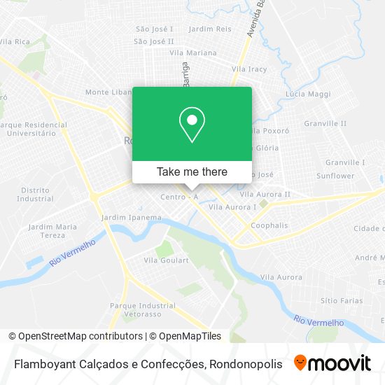 Flamboyant Calçados e Confecções map