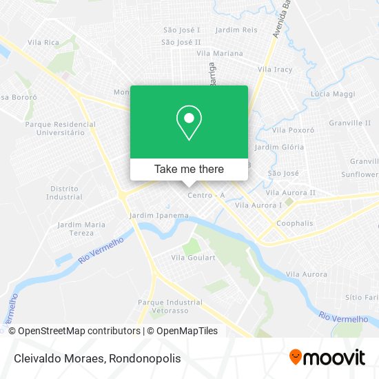 Mapa Cleivaldo Moraes