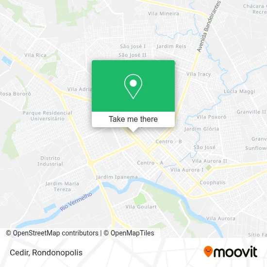 Cedir map