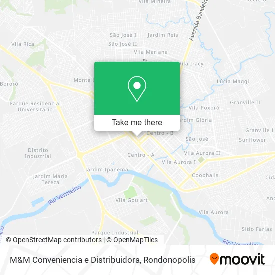 M&M Conveniencia e Distribuidora map