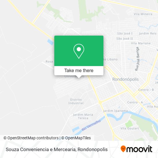 Souza Conveniencia e Mercearia map