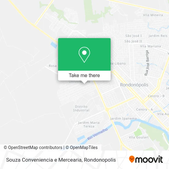Souza Conveniencia e Mercearia map