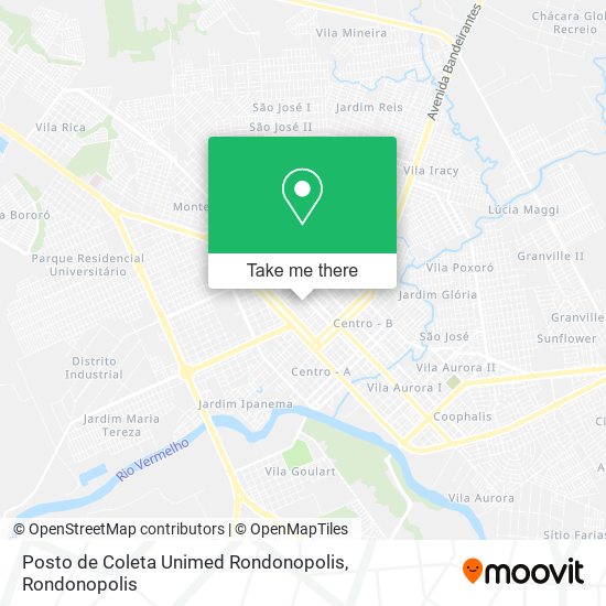 Posto de Coleta Unimed Rondonopolis map