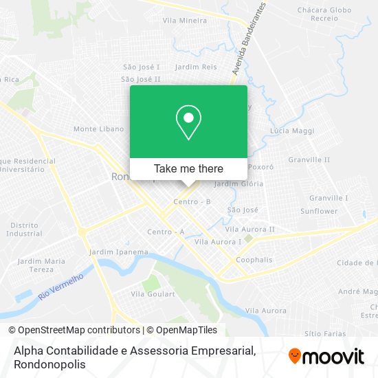 Alpha Contabilidade e Assessoria Empresarial map