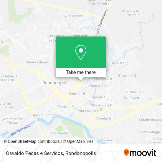 Osvaldo Pecas e Servicos map