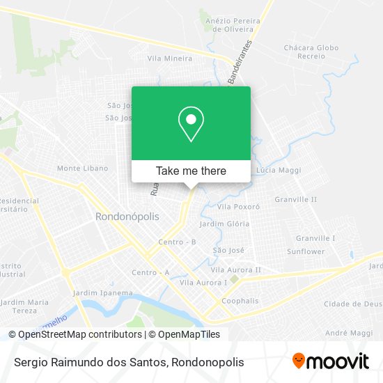 Mapa Sergio Raimundo dos Santos
