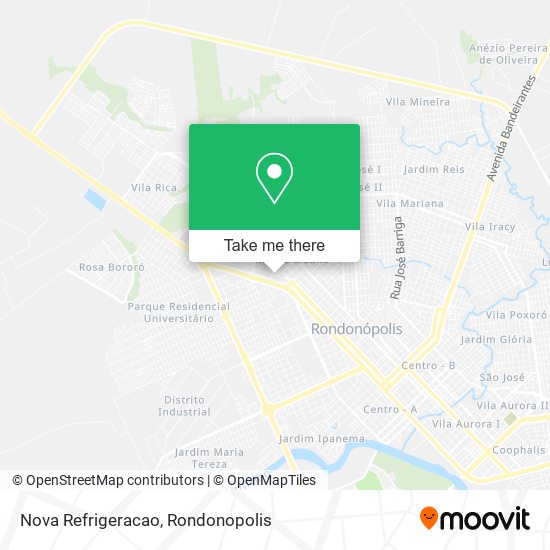 Nova Refrigeracao map