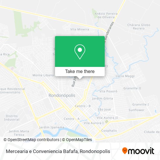 Mercearia e Conveniencia Bafafa map