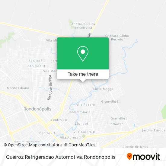 Queiroz Refrigeracao Automotiva map