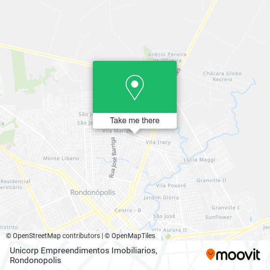 Unicorp Empreendimentos Imobiliarios map