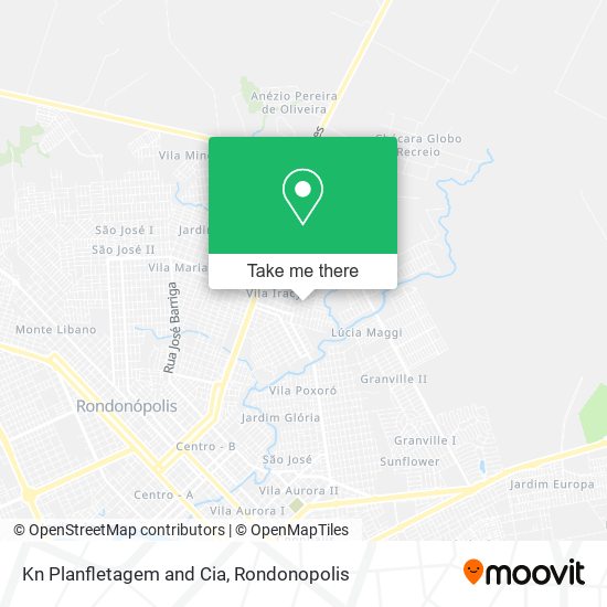 Kn Planfletagem and Cia map