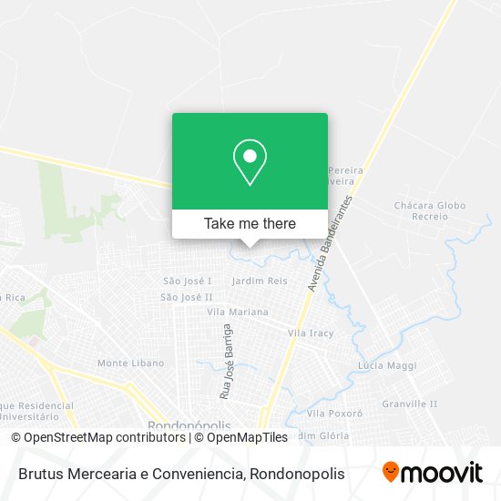 Brutus Mercearia e Conveniencia map