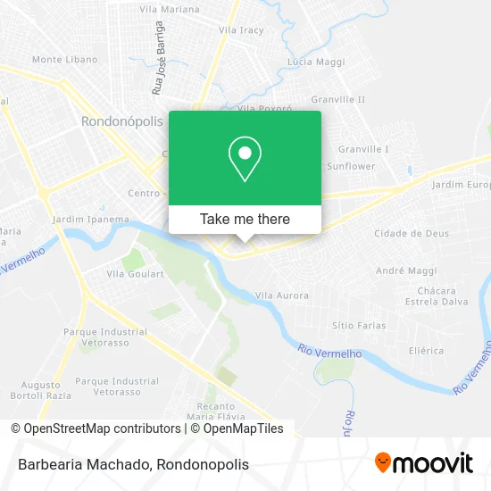 Barbearia Machado map