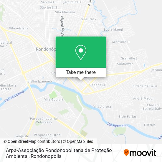 Arpa-Associação Rondonopolitana de Proteção Ambiental map