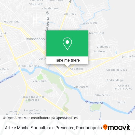 Arte e Manha Floricultura e Presentes map