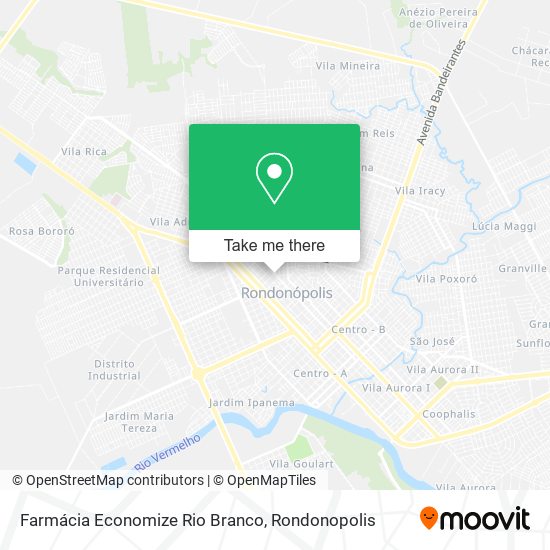 Farmácia Economize Rio Branco map