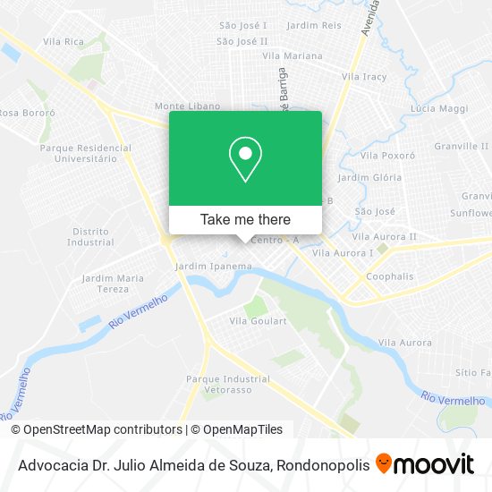 Advocacia Dr. Julio Almeida de Souza map
