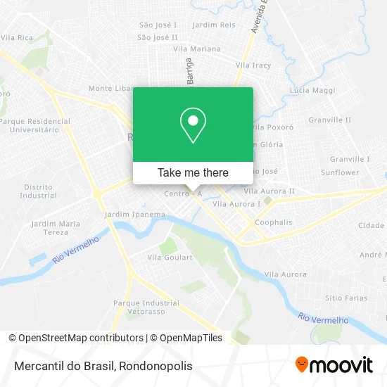 Mercantil do Brasil map