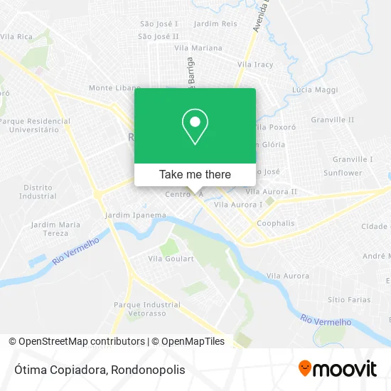 Ótima Copiadora map