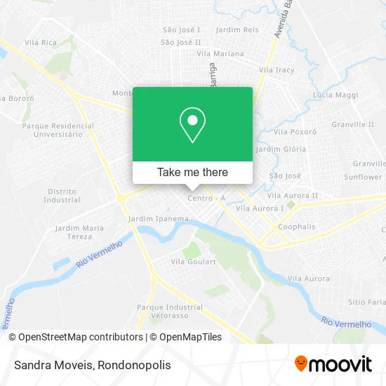 Sandra Moveis map