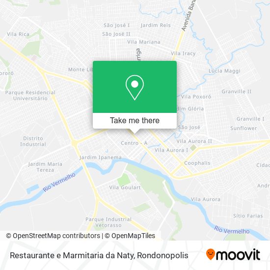 Restaurante e Marmitaria da Naty map