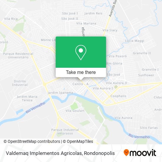 Valdemaq Implementos Agrícolas map