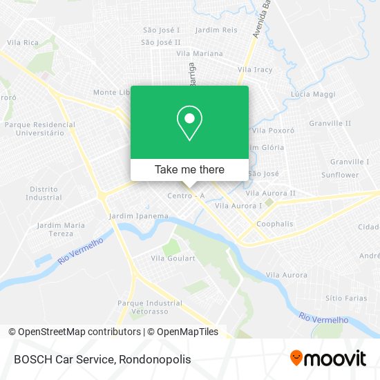 BOSCH Car Service map